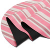 Ultra-Absorbent Oval Shaped Suede Rubber Mat for Hot Yoga Bulk
