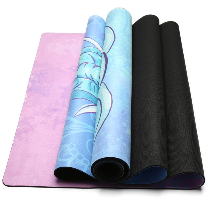 Bulk Eco-Friendly Cushion Suede Yoga Mat for Pilates