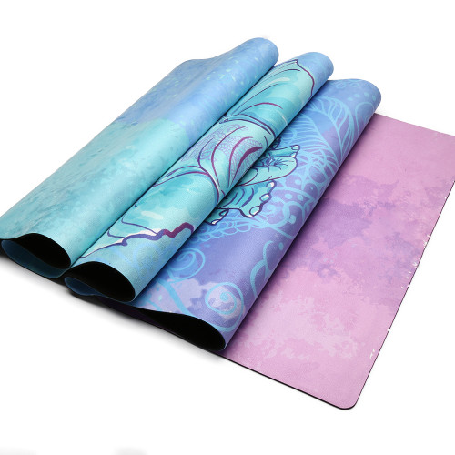 Bulk Eco-Friendly Cushion Suede Yoga Mat for Pilates