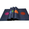 Washable Premium Suede Natural Rubber Exercise Mat