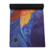 Wholesale Colorful Printed Suede Rubber Fitness Mat