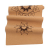 Custom Laser Engraved Organic Cork Exercise Mat