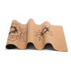 Custom Laser Engraved Organic Cork Exercise Mat