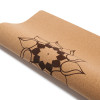 Custom Laser Engraved Organic Cork Exercise Mat