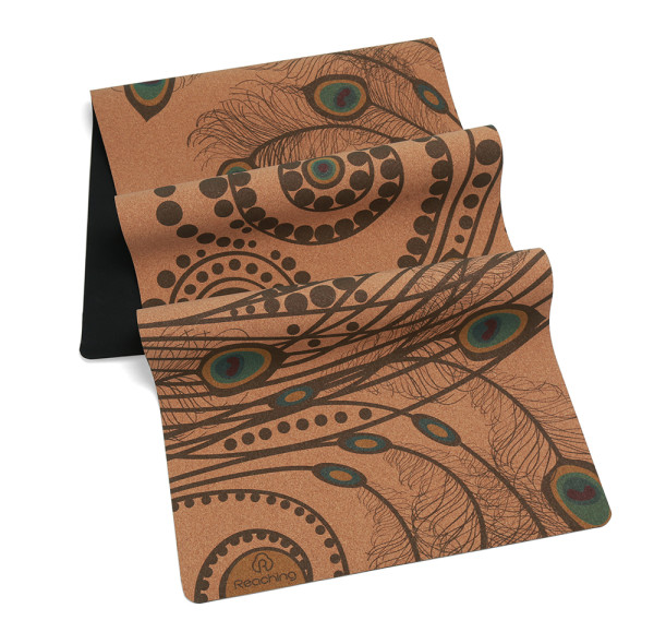 Heavy Duty Non-Slip Natural Cork Yoga Mat Wholesale