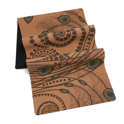 Heavy Duty Non-Slip Natural Cork Yoga Mat Wholesale