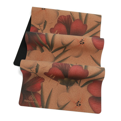 Custom Printed Eco Natural Cork Yoga Mat Bulk Supplier