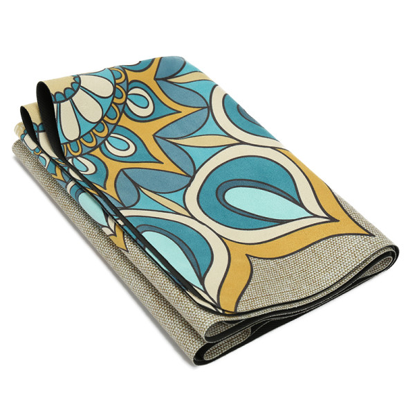 Private Label Custom Printed Foldable Suede Mat Factory Price