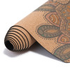 Premium Anti-Microbial Cork Yoga Mat Wholesale with Rubber Base