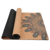 Premium Anti-Microbial Cork Yoga Mat Wholesale with Rubber Base