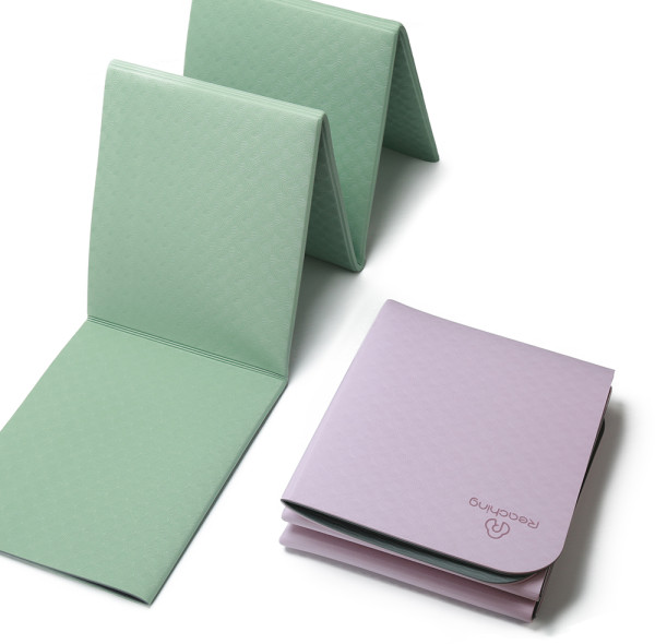 OEM Custom Embossed Logo Foldable TPE Mat Low MOQ