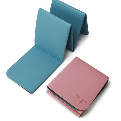 Wholesale Foldable Travel TPE Yoga Mat Lightweight Bulk