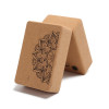 Premium 3-in-1 Cork Yoga Mat Block and Wheel Set Factory Price