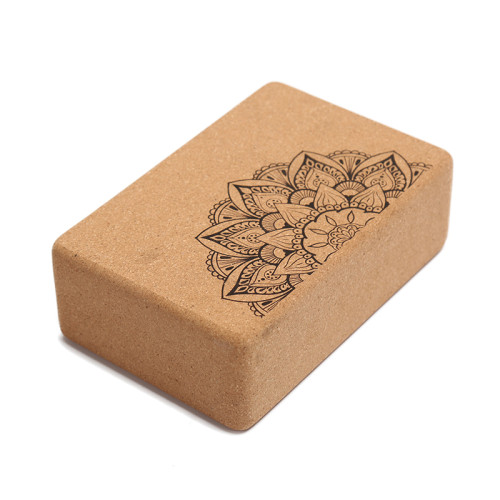Premium 3-in-1 Cork Yoga Mat Block and Wheel Set Factory Price