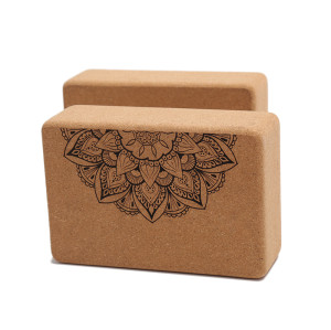 Premium 3-in-1 Cork Yoga Mat Block and Wheel Set Factory Price