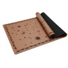 Customized Eco Wholesale PU Natural Rubber Alignment Yoga Mat