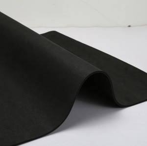 Bespoke Customized Metallic Gold Silk Screen PU Yoga Mat Manufacturer