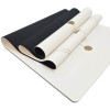 Private Label Custom Gold Alignment Lines PU Natural Rubber Yoga Mat