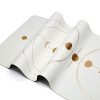 Private Label Custom Gold Alignment Lines PU Natural Rubber Yoga Mat