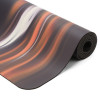 Private Label Two-Tone PU Rubber Yoga Mat Custom Logo