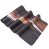 Private Label Two-Tone PU Rubber Yoga Mat Custom Logo