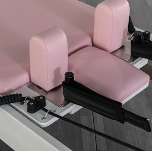 Custom Lacquered Oak Pilates Reformer Painted Wooden Machine Wholesale