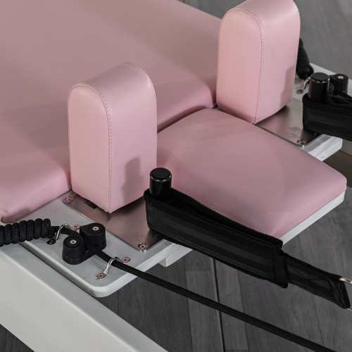 Custom Lacquered Oak Pilates Reformer Painted Wooden Machine Wholesale