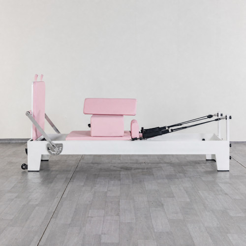 Custom Lacquered Oak Pilates Reformer Painted Wooden Machine Wholesale