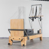 Wholesale Commercial Oak Wood Pilates Reformer with Half Tower Machine Factory