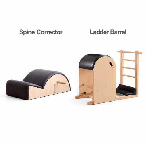 Wholesale Commercial Solid Oak Pilates 5-Piece Equipment Set Full Studio Bundle