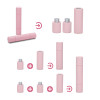 Private Label Adjustable 3-Section Silicone Dumbbell Bulk
