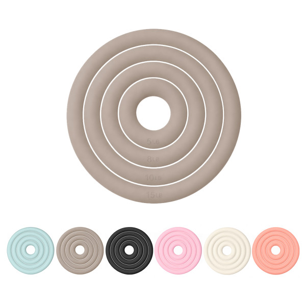 Wholesale Custom Printed Silicone Weighted Ring Private Label