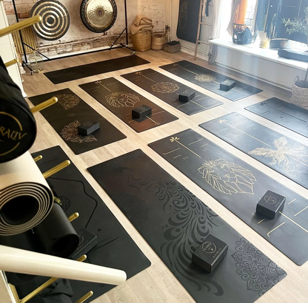 PU Natural Rubber Yoga Mat for Yoga Studio