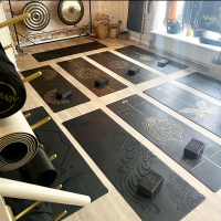 PU Natural Rubber Yoga Mat for Yoga Studio