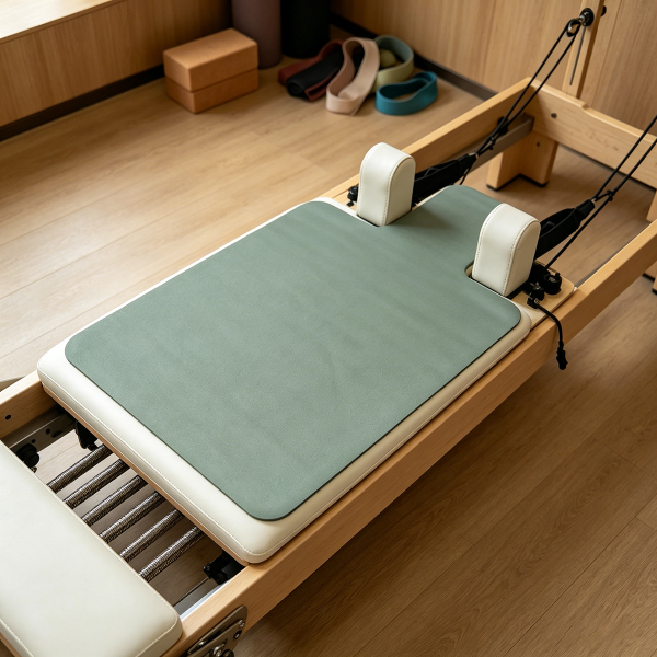 Customized Washable Microfiber Suede Pilates Reformer Mat Low MOQ