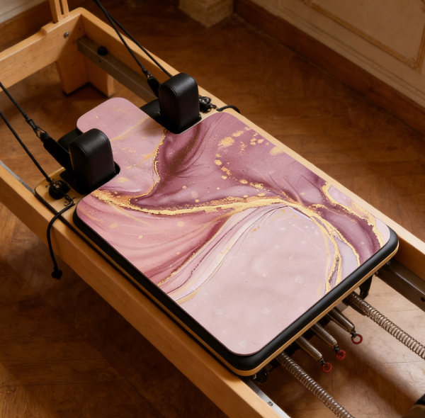 Private Label Custom Printed Suede Pilates Mat Studio Bulk