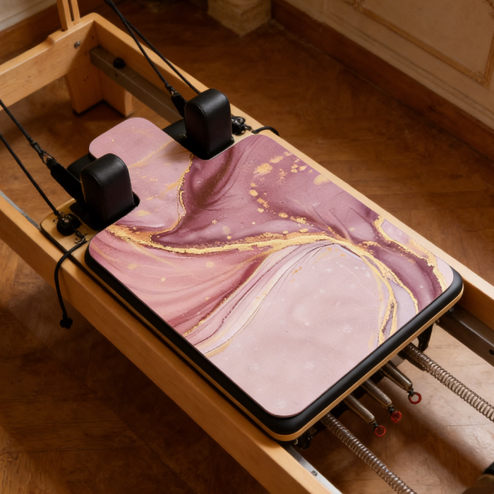 Private Label Custom Printed Suede Pilates Mat Studio Bulk