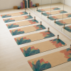 Natural Cork Eco-Friendly Yoga Mat with Rubber Base Wholesale