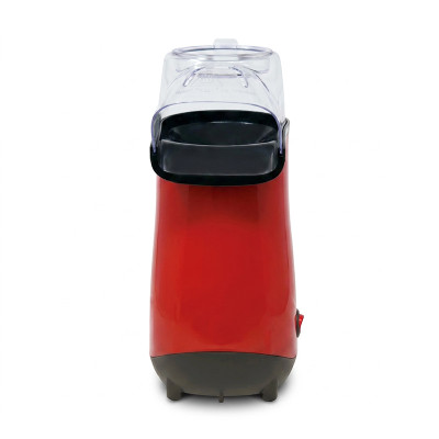 Kernee Hot Air Popcorn Machine | 16-Cups| Customizable DIY Healthy Snacks | Use Your Own Seasonings | Oil-Free and Easy to Clean |Stylish Red Party Partner