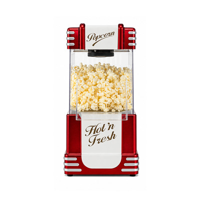 Kernee 16 Cups Popcorn Machine | Hot Air Heating for Back-to-Back Batches | Perfect for Birthday Parties & Large Families | Vibrant Red
