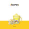 Kernee Space-Saving Air Popcorn Popper | Healthy 16 Cups Snacks in 3 Minutes | Perfect for Dorm Rooms & Small Apartments | One-Button Simple Operation