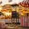 Kernee 8 Oz Popcorn Cart | Mobile Movie Night Popcorn Machine for Birthdays & Holiday Gatherings | Makes 32 Cups per Batch
