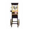 Kernee 8 Oz Popcorn Cart | Mobile Movie Night Popcorn Machine for Birthdays & Holiday Gatherings | Makes 32 Cups per Batch