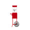 Kernee Weekend Getaway Popcorn Machine with Cart |10 Cups Fresh Theater Style Snacks | Durable Mobile Stand for Balcony & Deck Movie Parties
