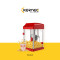 Kernee 2.5 Oz Stirring Kettle Popcorn Machine | Supports Oil, Butter & Sugar for Professional 10 Cups Movie Snacks | Blue | Red
