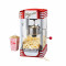 Kernee 2.5 Oz Kettle Popcorn Poper | Professional 10 Cups Output for Family Movie Nights & Home Cinema Decor | Retro red