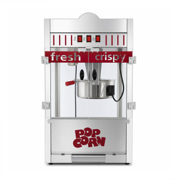 Kernee Commercial Popcorn Machine | 12 Oz Kettle Popcorn Maker for 80 Cups per Batch | Theater Style Popper with 3-Switch Control Steel Frame Tempered Glass Doors