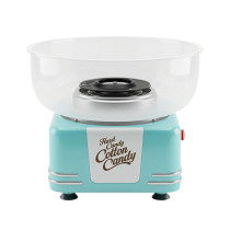Kernee Easy Clean Cotton Candy Machine | Detachable Shield for Mess Free Operation, Vintage Countertop Maker with Reusable Cones & Sugar Scoop