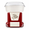 Retro Hard and Sugar Free Cotton Candy Maker | Includes 2 Reusable Cones and Scoop | Retro Red