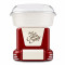 Retro Hard and Sugar Free Cotton Candy Maker | Includes 2 Reusable Cones and Scoop | Retro Red